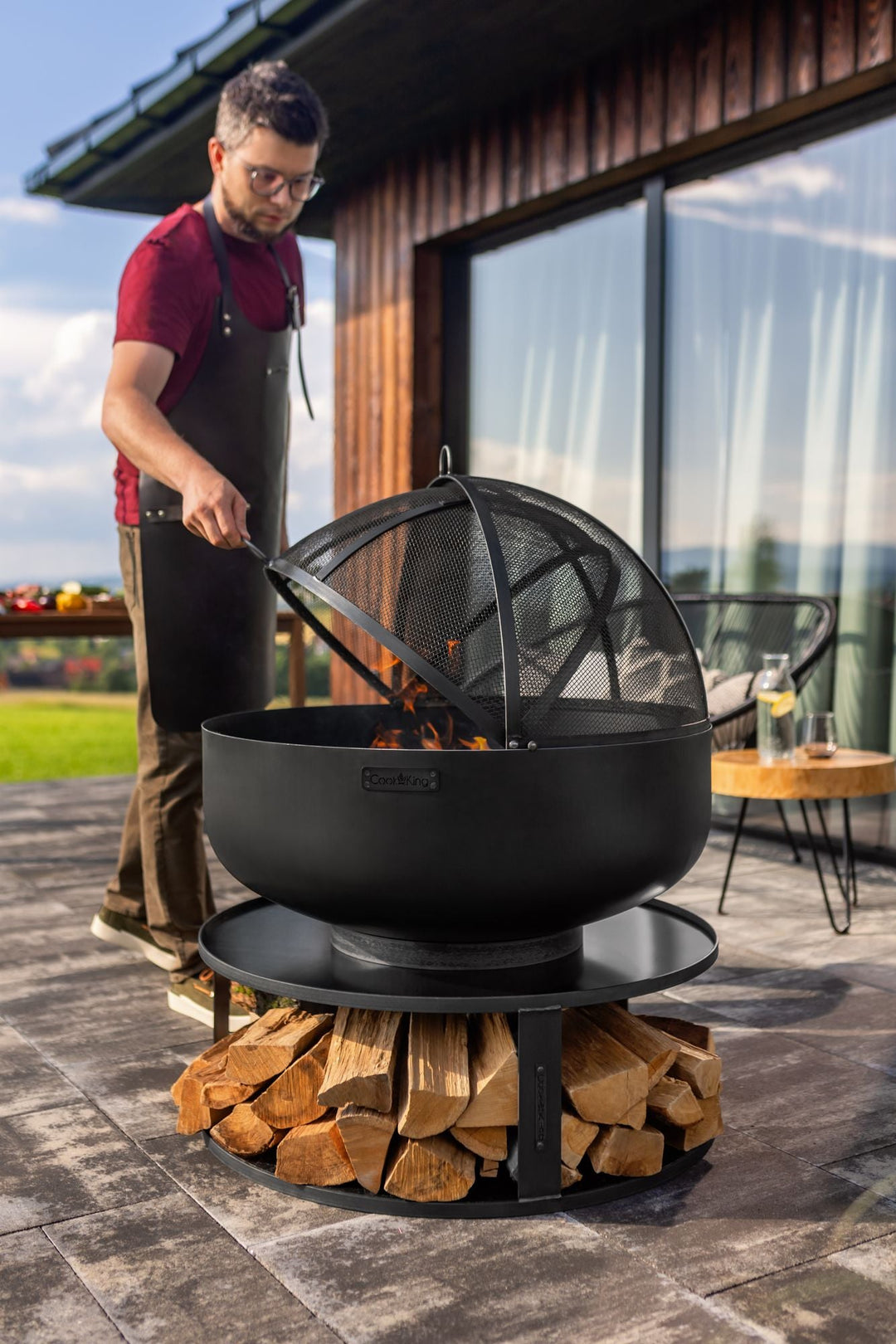 Feuerschale "PALERMO" XXL - (60 - 80 cm)