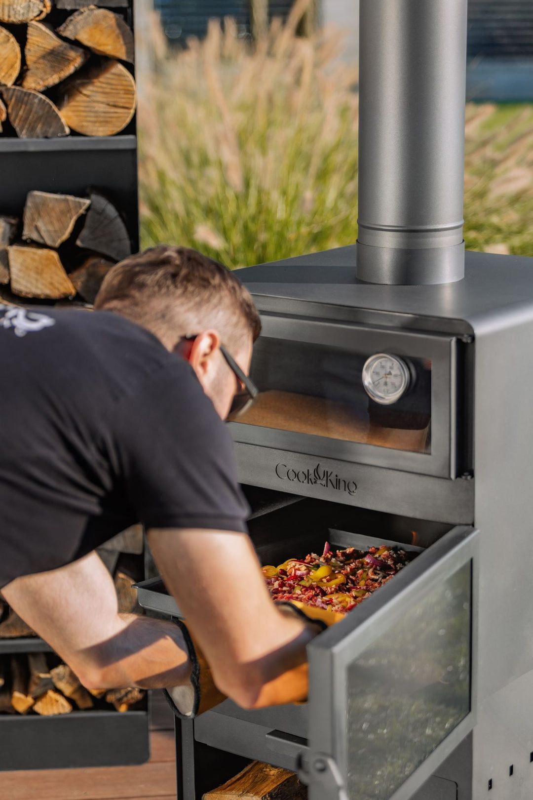 Gartenofen "TOSCANA"  – Grill, Backofen &amp; Pizzaofen in einem