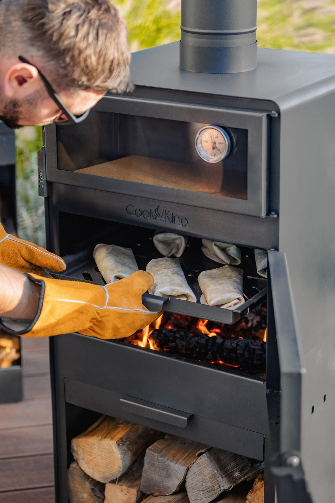 Gartenofen "TOSCANA"  – Grill, Backofen &amp; Pizzaofen in einem